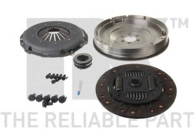 Комплект сцепления 4 in 1 kit (3 in 1 kit + Rigid Flywheel) NK купить