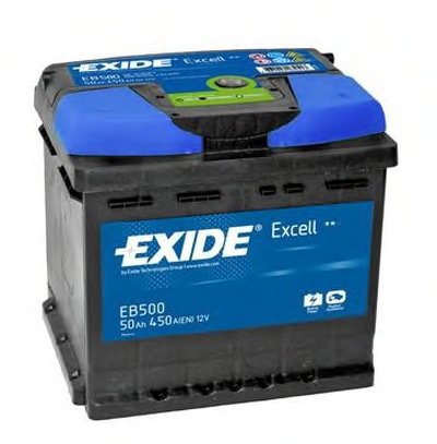 Аккумулятор   50Ah-12v Exide EXCELL(207х175х190),R,EN450