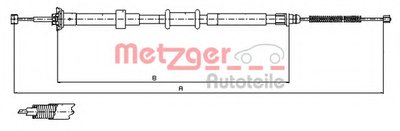 Трос, стояночная тормозная система COFLE METZGER купить