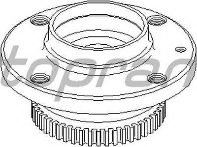 ? колесн. ступицы = TOPRAN купить
