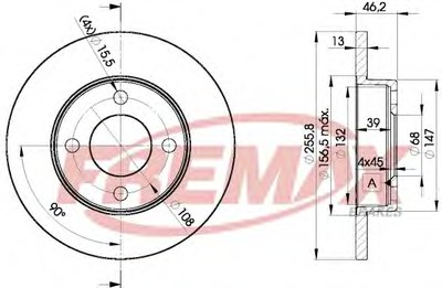 Тормозной диск Premium Carbon + FREMAX купить