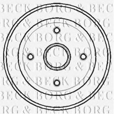 Тормозной барабан BORG & BECK купить