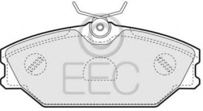 Комплект тормозных колодок, дисковый тормоз EEC купить