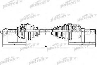 Приводной вал PATRON купить