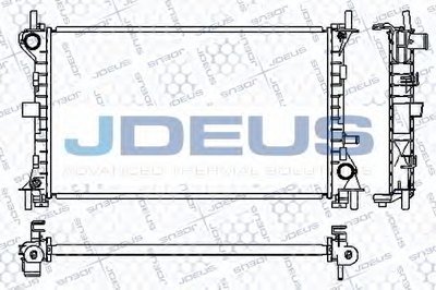 Радиатор, охлаждение двигателя JDEUS купить