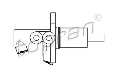 целиндер ручного тормоза TOPRAN купить