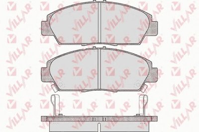 Комплект тормозных колодок, дисковый тормоз VILLAR купить