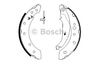 Комплект тормозных колодок BOSCH купить