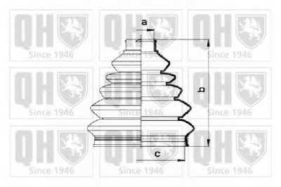 Комплект пылника, приводной вал QUINTON HAZELL купить