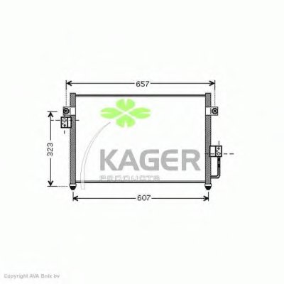 Конденсатор, кондиционер KAGER купить