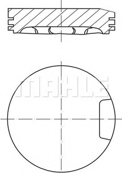 Поршень MAHLE ORIGINAL купить