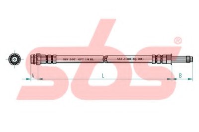 Тормозной шланг sbs купить