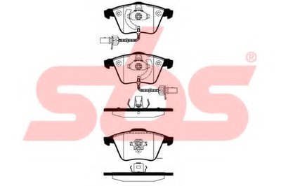 Комплект тормозных колодок, дисковый тормоз sbs купить