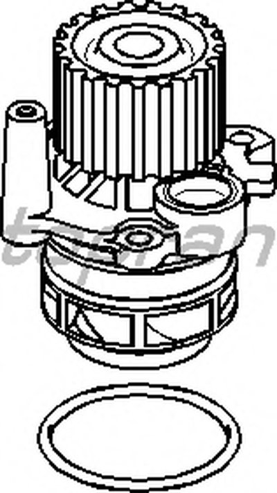 Водяной насос TOPRAN купить