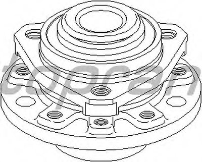 ? колесн. ступицы = TOPRAN купить
