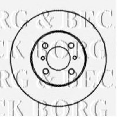 Тормозной диск BORG & BECK купить