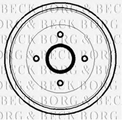 Тормозной барабан BORG & BECK купить