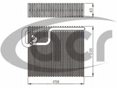 Испаритель, кондиционер ACR купить