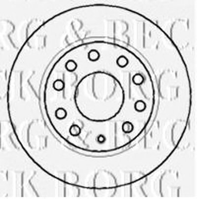 Тормозной диск BORG & BECK купить