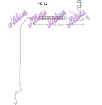 Тормозной шланг BROVEX-NELSON купить
