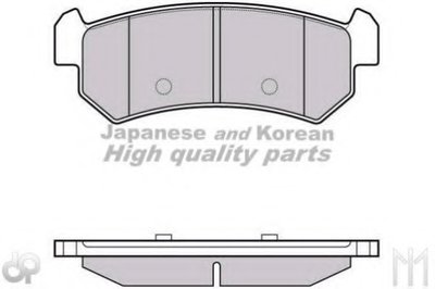 Комплект тормозных колодок, дисковый тормоз ASHUKI купить