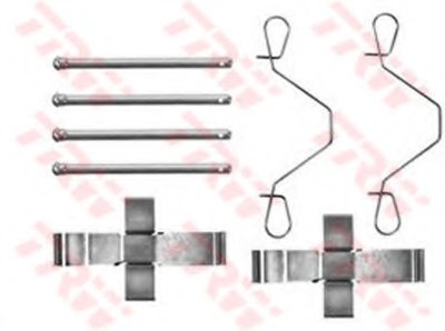 Комплектующие, колодки дискового тормоза TRW купить