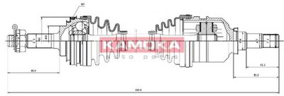 Приводной вал KAMOKA KAMOKA купить