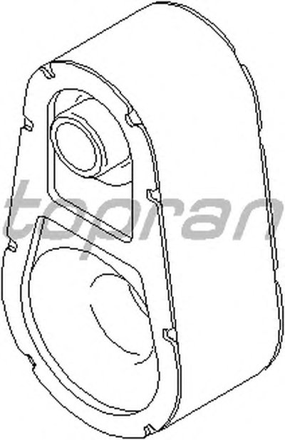 Опора, стабилизатор TOPRAN купить