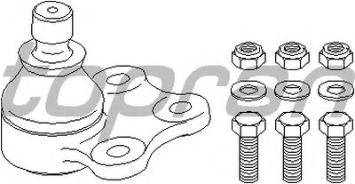 Шаровой шарнир TOPRAN купить