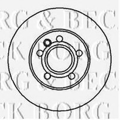 Тормозной диск BORG & BECK купить