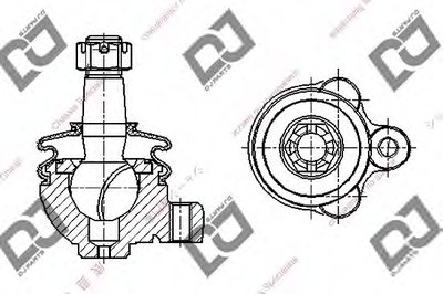 Шаровой шарнир DJ PARTS купить