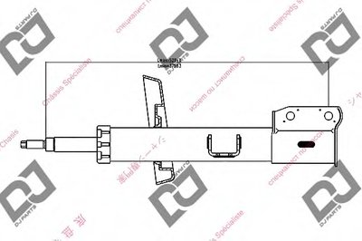 Амортизатор DJ PARTS купить