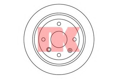 Тормозной диск NK купить