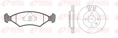 Комплект тормозов, дисковый тормозной механизм Twin Kit REMSA купить