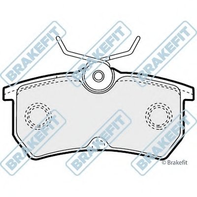 Комплект тормозных колодок, дисковый тормоз Brake Fit APEC braking купить