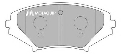 Комплект тормозных колодок, дисковый тормоз MOTAQUIP купить