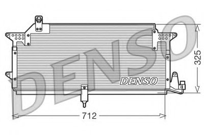 Конденсатор, кондиционер DENSO купить