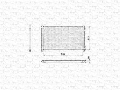 Конденсатор, кондиционер MAGNETI MARELLI купить
