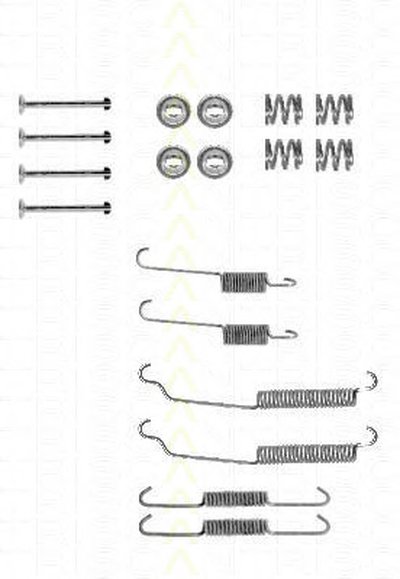 Комплектующие, тормозная колодка TRISCAN купить
