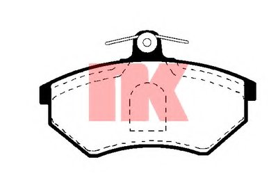 Комплект тормозных колодок, дисковый тормоз NK купить