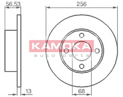 Тормозной диск KAMOKA KAMOKA купить