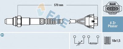 Лямда-зонд FAE купить