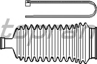 Комплект пылника, рулевое управление TOPRAN купить