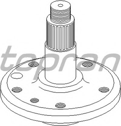 ? колесн. ступицы = TOPRAN купить