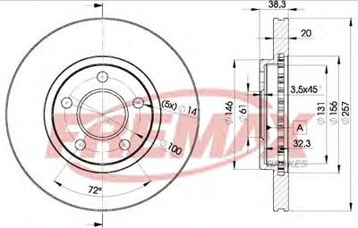 Тормозной диск Premium Carbon + FREMAX купить