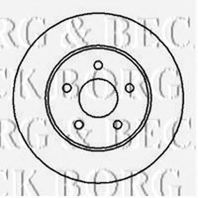 Тормозной диск BORG & BECK купить