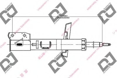 Амортизатор DJ PARTS купить