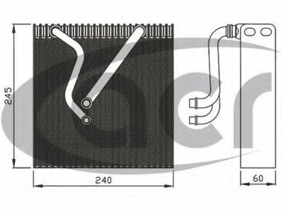 Испаритель, кондиционер ACR купить