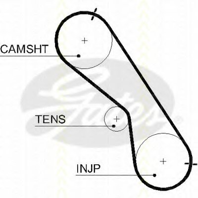 Ремень ГРМ TRISCAN купить