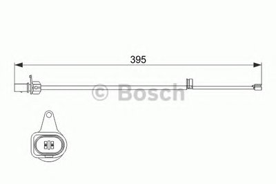 Сигнализатор, износ тормозных колодок BOSCH купить